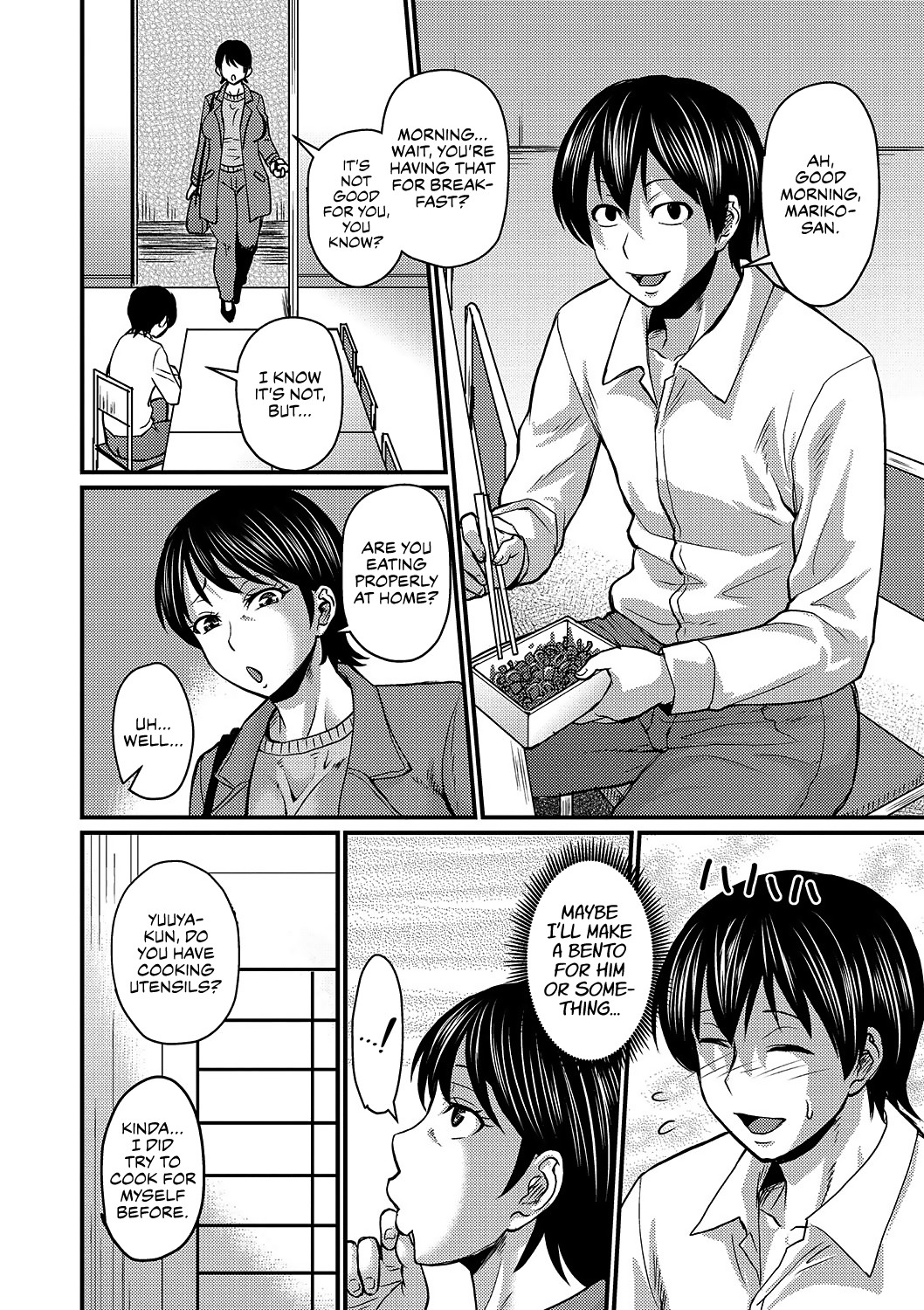 Hentai Manga Comic-A Way to Stop Missing Your Son-Read-6